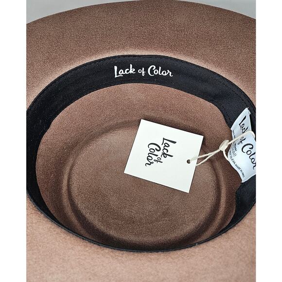 Lack of Color Women\'s The Mirage Boater Suede-Trimmed Hat